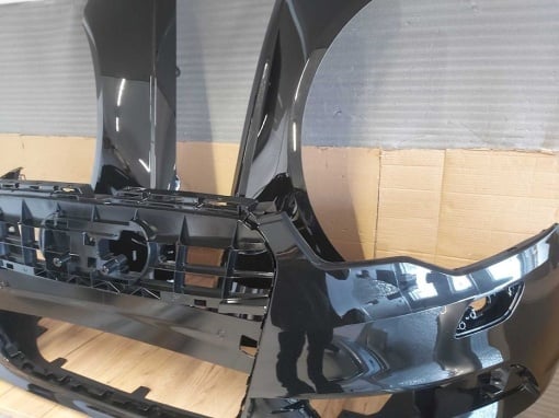 Bara Fata&amp;Aripi Fata Dreapta-Stanga Audi A6 C7 FSL 14-18 LY9B-Negru - Disponibil în rate - Img 3