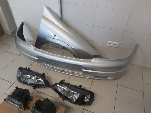 Pachet Bara+Far+Proiector+Aripa Fata Dreapta Opel Astra G 98-04 Z157 - Disponibil în rate - Img 2