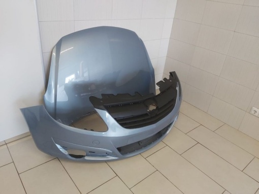 Pachet Bara Fata+Capota Motor Opel Corsa D 2006-2011 (4MU (Albastru)) - Disponibil în rate - Img 2