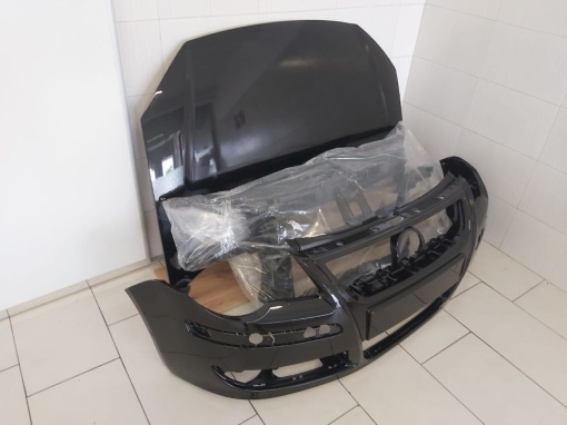 Pachet Bara Fata+Capota Motor+Trager VW Polo 6/VI 05-09 (LC9X-Negru) - Disponibil în rate - Img 2