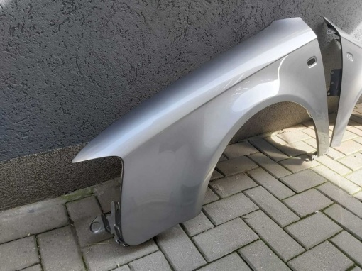 Aripa Fata Dreapta&amp;Stanga Audi A4 B7 An 2004-2007 Vopsita Gri - Disponibil în rate - Img 2