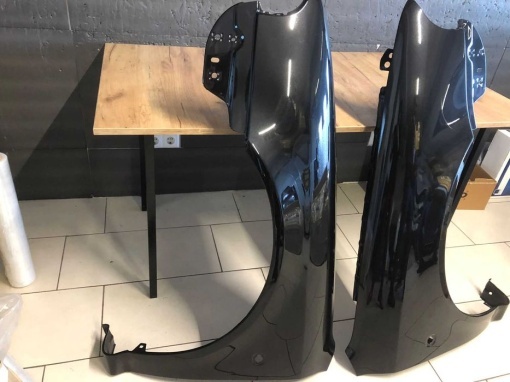 Aripa Fata Dreapta &amp; Stanga Skoda Octavia 1 I An 1999-2007 (F9R Negru) - Disponibil în rate - Img 2
