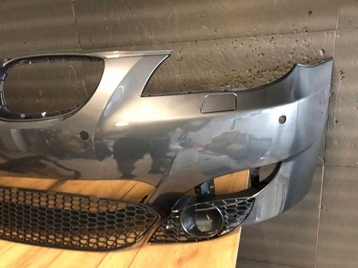 Bara Fata BMW E60 An 2003-2010 Aspect M (A36 (Gri Inchis)) - Disponibil în rate - Img 3