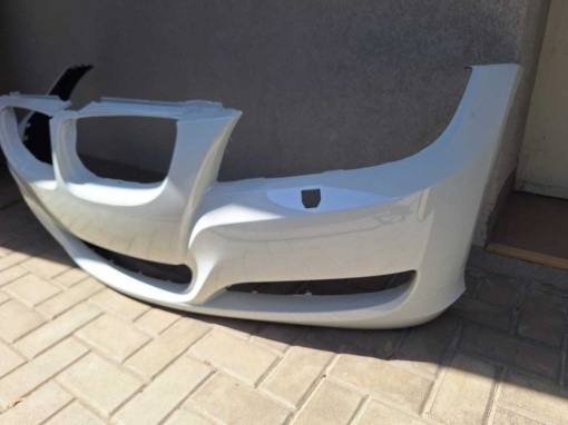 Bara Fata BMW E90 FaceLift 2008-2012 Vopsita Alb - Disponibil în rate - Img 3