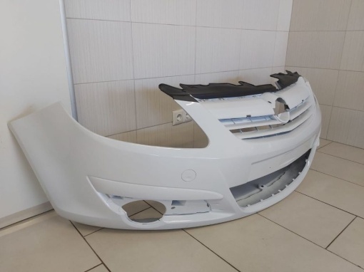 Bara Fata Opel Corsa D 2006-2011 (Cod: Z474 (Alb)) Vopsita Full* - Disponibil în rate - Img 2
