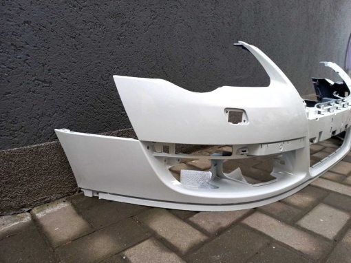 Bara Fata VW Passat B6 An 2005-2011 Vopsita Alb cu Spalator - Disponibil în rate - Img 2