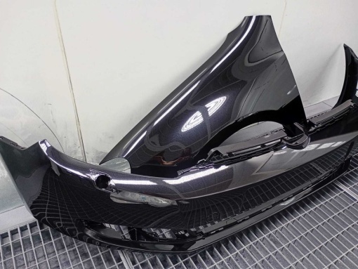 Bara Spalator Far&amp;Aripa Fata Stanga VW Golf 6 VI 2008-2013 LC9X Negru - Disponibil în rate - Img 2