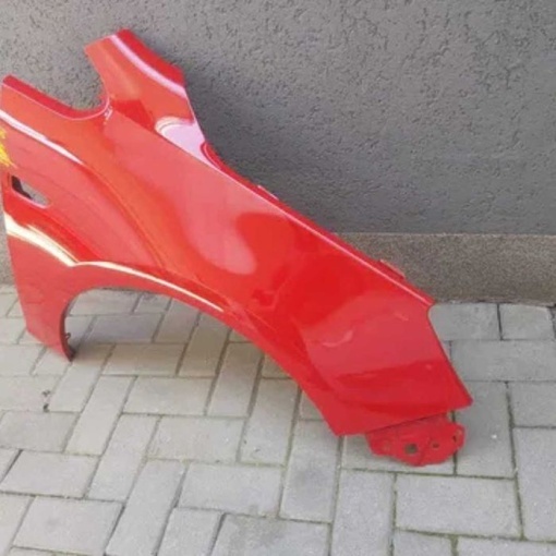 Aripa Fata Dreapta Opel Astra J 2009-2015 Vopsita Rosu - Disponibil în rate - Img 2