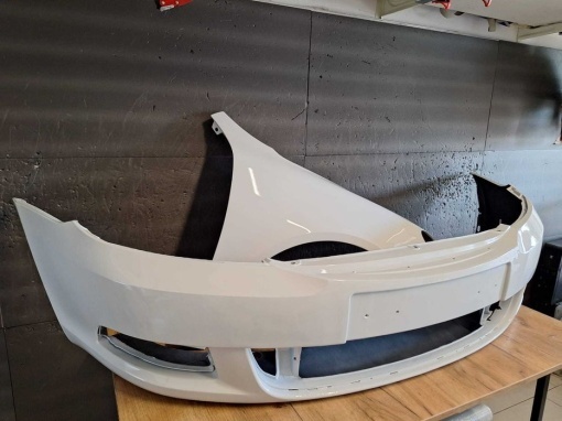 Bara &amp; Aripa Fata Dreapta Skoda Octavia 2 II An 2008-2013 (LB9A (Alb)) - Disponibil în rate - Img 2