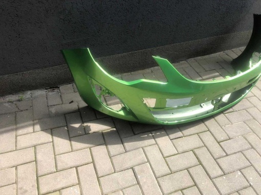 Bara Fata Opel Corsa D FaceLift 2011-2015 Vopsita Verde - Disponibil în rate - Img 2