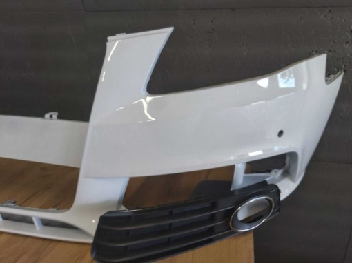Bara &amp; Grile Proiectoare Fata Audi A4 B8 2007-2011 (LY9C (Alb)) - Disponibil în rate - Img 3