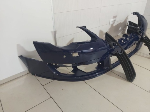 Pachet Bara Fata+Grila Bara Fata VW Passat B6 05-11 (LA5E (Albastru)) - Disponibil în rate - Img 2