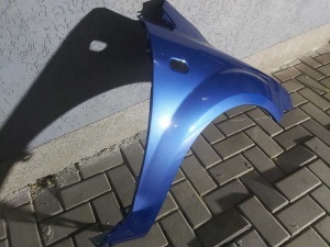 Aripa Fata Dreapta Ford Focus 2/II 2004-2008 Vopsita Albastru - Disponibil în rate - Img 3