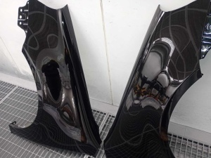 Aripa Fata Dreapta & Stanga VW Golf 5 V 2004-2008 (L041 (Negru)) - Disponibil în rate - Img 3