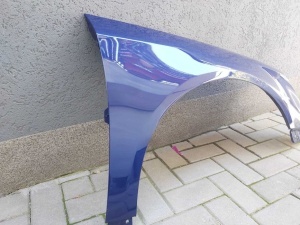 Aripa Fata Dreapta VW Passat B6 An 2005-2011 Vopsita Albastru - Disponibil în rate - Img 3
