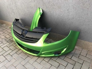 Bara & Aripa Fata Dreapta Opel Corsa D 2006-2011 Vopsita Verde - Disponibil în rate - Img 3