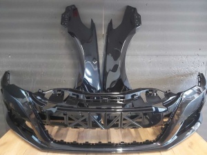 Bara & Aripa Fata Dreapta + Stanga VW Passat CC 2008-2012 LC9X Negru - Disponibil în rate - Img 1