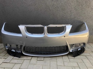 Bara Fata Senzori Parcare BMW E90 An 2005-2008 Aspect M Vopsit Gri - Disponibil în rate