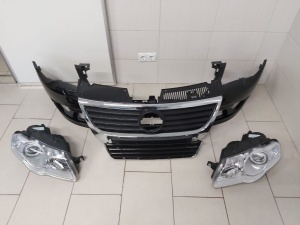 Bara Fata VW Polo 6R 2009 2010 2011 2012 2013 2014 LP3G Rosu - Disponibil în rate - Img 1