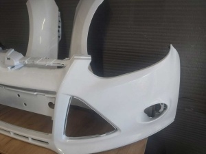 Pachet Bara+Aripa Fata Dr&St Ford Focus 3/III 11-14 (Frozen White) - Disponibil în rate - Img 3