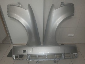Pachet Bara + Aripa Fata Dreapta & Stanga Audi A4 B6 An 04-08 LY7W-Gri - Disponibil în rate - Img 1