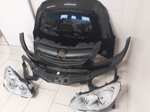 Pachet Bara+Far+Trager+Capota Fata Motor Opel Corsa D 06-11 Z20R-Negru - Disponibil în rate - Img 3