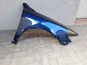 Aripa Fata Dreapta Skoda Octavia 2 II FSL 2008-2013 Vopsita Albastru - Disponibil în rate - Img 1