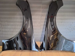 Aripa Fata Dreapta & Stanga Audi A4 B8 An 2007-2011 (LY9B (Negru)) - Disponibil în rate - Img 1