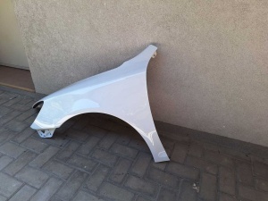 Aripa Fata Stanga Skoda Octavia 2 II An 2008-2013 Vopsita Alb - Disponibil în rate - Img 3