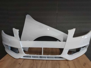 Bara & Aripa Fata Dreapta Audi A4 B8 An 2007-2011 (LY9C (Alb)) - Disponibil în rate - Img 1
