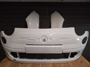 Bara & Aripa Fata Dreapta + Stanga Fiat 500 An 2007-2015 (i249 (Alb)) - Disponibil în rate - Img 1