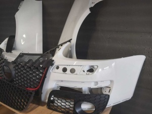 Bara & Aripa Fata Dreapta + Stanga VW Golf 5/V GTi 2004-2008 LB9A Alb - Disponibil în rate - Img 3