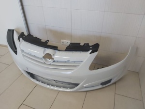 Bara Fata Opel Corsa D 2006-2011 (Cod: Z474 (Alb)) Vopsita Full* - Disponibil în rate - Img 3
