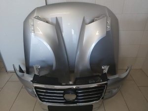 Fata Completa Bara + Capota + Aripa + Grila VW Passat B6 05-11 LA7W - Disponibil în rate - Img 1