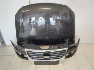 Fata Completa Bara+Grila+Capota VW Passat B6 An 2005-2011 LC8Z-Maro - Disponibil în rate - Img 1