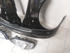 Fata Completa Opel Astra G 1998-2004 Bara + Aripa + Faruri Z298-Negru - Disponibil în rate - Img 2