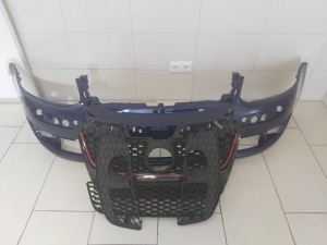 Pachet Bara Fata+Toate Grilele VW Golf 5/V GTi 2004-2008 (LD5Q) - Disponibil în rate - Img 1
