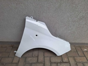 Aripa Fata Dreapta Fiat 500 An 2007-2015 Vopsita Alb - Disponibil în rate - Img 1