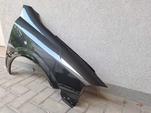 Aripa Fata Dreapta Opel Astra G 1998-2004 Vopsita Negru - Disponibil în rate - Img 2