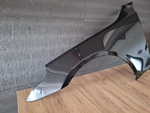 Aripa Fata Stanga BMW E81 E87 An 2003-2010 (i475 (Negru)) Otel - Disponibil în rate - Img 2