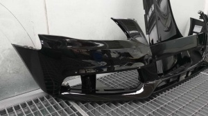 Bara & Aripa Fata Dreapta Audi A4 B8 An 2007-2011 (LY9B (Negru)) - Disponibil în rate - Img 2
