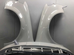 Bara & Aripa Fata Dreapta Stanga Audi A4 B6 An 2000-2004 (LY9H (Alb)) - Disponibil în rate - Img 1
