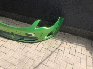 Bara Fata Opel Corsa D FaceLift 2011-2015 Vopsita Verde - Disponibil în rate - Img 3