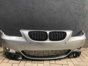 Bara Fata Spalator Senzori BMW E60 An 2003-2007 Aspect M Vopsita Gri - Disponibil în rate - Img 1