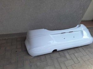 Bara Spate Opel Corsa D 2006-2015 Vopsita Alb - Disponibil în rate - Img 2