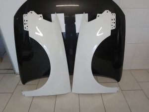 Pachet Aripa Fata Dreapta + Stanga VW Passat B6 An 05-11 (LB9A (Alb)) - Disponibil în rate - Img 1