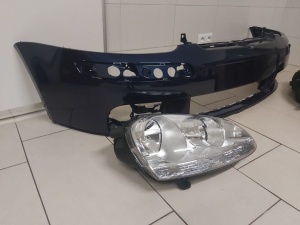 Pachet Bara + Faruri Dreapta&Stanga VW Golf 5/V 04-08 (LD5Q-Albastru) - Disponibil în rate - Img 3
