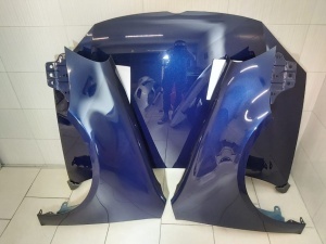Pachet Capota Motor+Aripa Fata Dreapta-Stanga VW Golf 5/V 04-08 LD5Q - Disponibil în rate - Img 1
