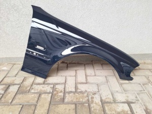 Aripa Fata Dreapta BMW E46 An 1998-2002 Vopsita Albastru - Disponibil în rate - Img 1