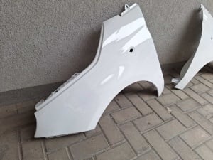 Aripa Fata Dreapta & Stanga Fiat 500 An 2007-2015 Vopsita Alb - Disponibil în rate - Img 2